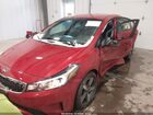 2018 Kia Forte S Красный vin: 3KPFL4A76JE219624