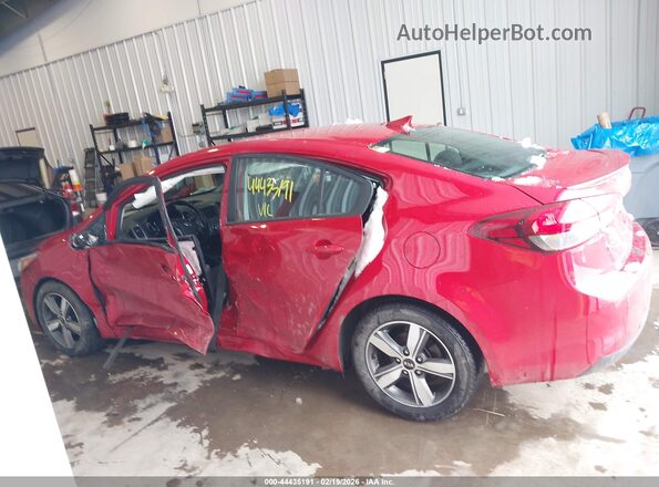 3KPFL4A76JE219624 2018 KIA FORTE Красный Панорамный вид салона 360°