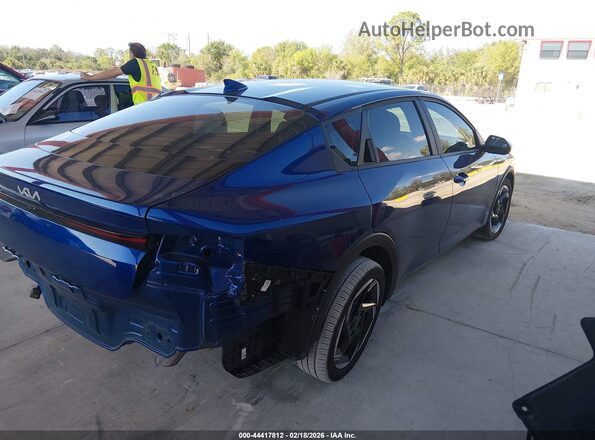 3KPFU4DE1SE138202 2025 KIA K4 Синий Задняя правая четверть
