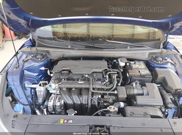 3KPFU4DE1SE138202 2025 KIA K4 Синий Вид сзади