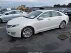 2016 Lincoln Mkz   Белый vin: 3LN6L2G90GR628678
