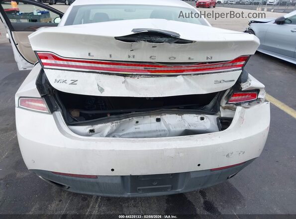3LN6L2G90GR628678 2016 LINCOLN MKZ Белый Вид спереди