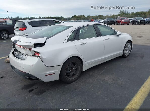 3LN6L2G90GR628678 2016 LINCOLN MKZ Белый Задняя правая четверть