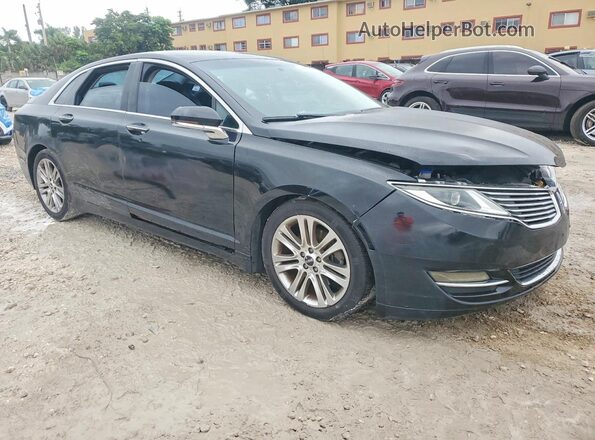 3LN6L2G97GR630329 2016 LINCOLN MKZ Черный Передняя правая четверть