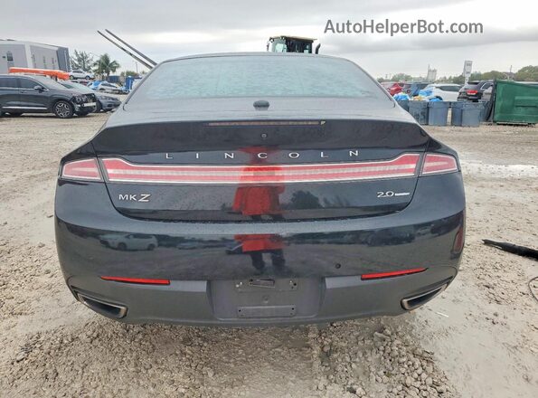 3LN6L2G97GR630329 2016 LINCOLN MKZ Черный Вид сзади