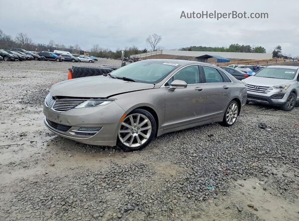 3LN6L2GK6GR628624 2016 LINCOLN MKZ Серый Передняя левая четверть