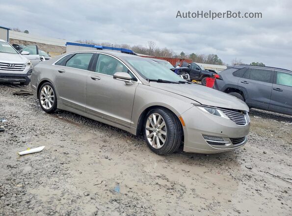 3LN6L2GK6GR628624 2016 LINCOLN MKZ Серый Передняя правая четверть