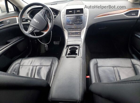 3LN6L2GK6GR628624 2016 LINCOLN MKZ Серый Вид панели приборов