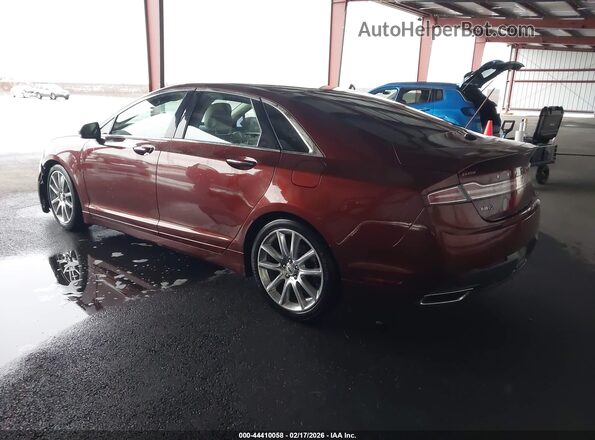 3LN6L2LU0GR626083 2016 LINCOLN MKZ HYBRID Brown Tył lewy