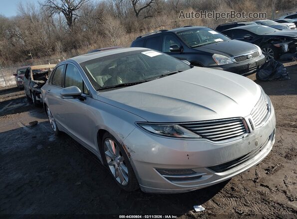 3LN6L2LU1GR625749 2016 LINCOLN MKZ HYBRID Серебряный Вид спереди