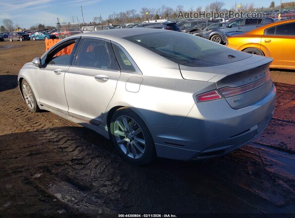 3LN6L2LU1GR625749 2016 LINCOLN MKZ HYBRID Серебряный Задняя левая четверть