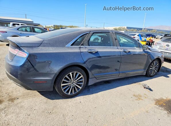3LN6L5A97HR649040 2017 LINCOLN MKZ Синий Задняя правая четверть
