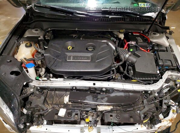 3LN6L5C96JR613648 2018 LINCOLN MKZ Серебряный Вид задней части салона