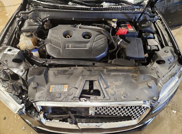 3LN6L5F91JR628604 2018 LINCOLN MKZ Черный Вид задней части салона