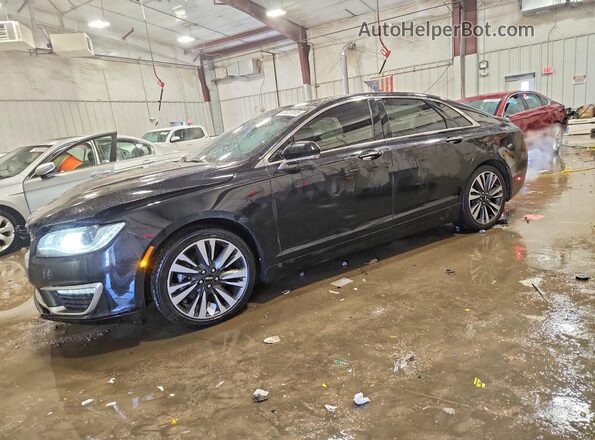 3LN6L5F91JR628604 2018 LINCOLN MKZ Черный Передняя левая четверть