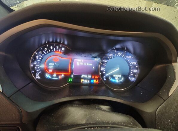 3LN6L5F91JR628604 2018 LINCOLN MKZ Черный Вид щитка приборов