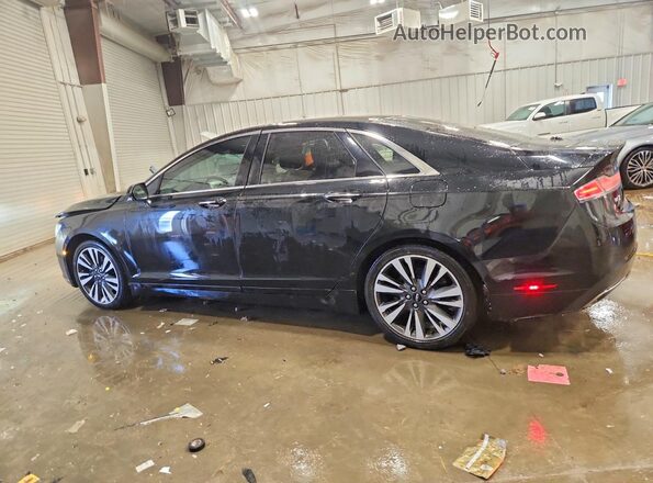 3LN6L5F91JR628604 2018 LINCOLN MKZ Черный Задняя левая четверть