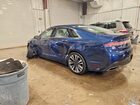 2017 Lincoln Mkz Reserve Blue vin: 3LN6L5F96HR663553