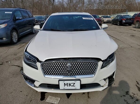 3LN6L5F97LR605492 2020 LINCOLN MKZ White Widok z przodu