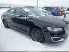 2018 Lincoln Mkz Reserve Black vin: 3LN6L5F99JR613378