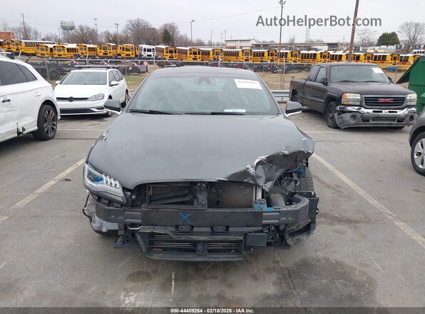 3LN6L5FC4JR620993 2018 LINCOLN MKZ Серый Вид задней части салона