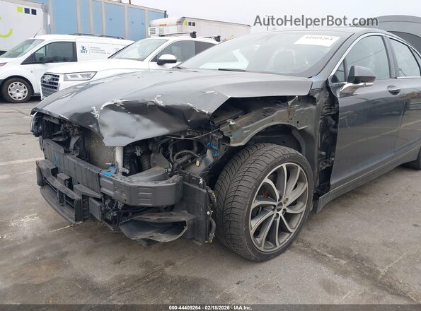 3LN6L5FC4JR620993 2018 LINCOLN MKZ Серый Вид спереди