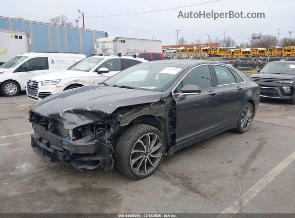 3LN6L5FC4JR620993 2018 LINCOLN MKZ Серый Передняя левая четверть