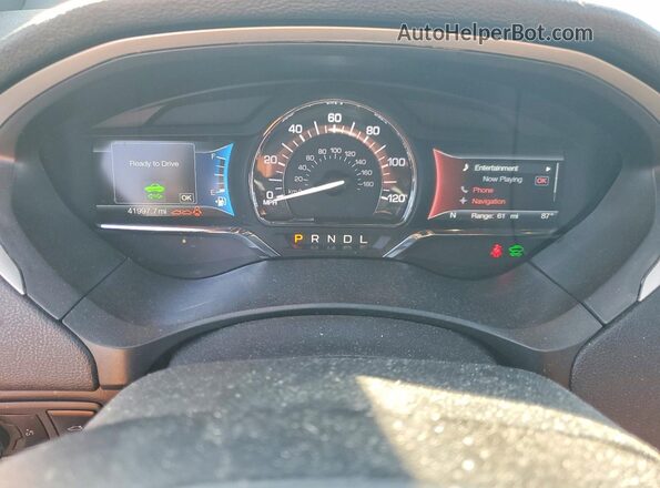 3LN6L5LU7LR609292 2020 LINCOLN MKZ Белый Вид щитка приборов
