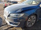 2017 Lincoln Mkz Hybrid Reserve Dark Blue vin: 3LN6L5MU0HR631771
