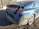 2017 Lincoln Mkz Hybrid Reserve Dark Blue vin: 3LN6L5MU0HR631771