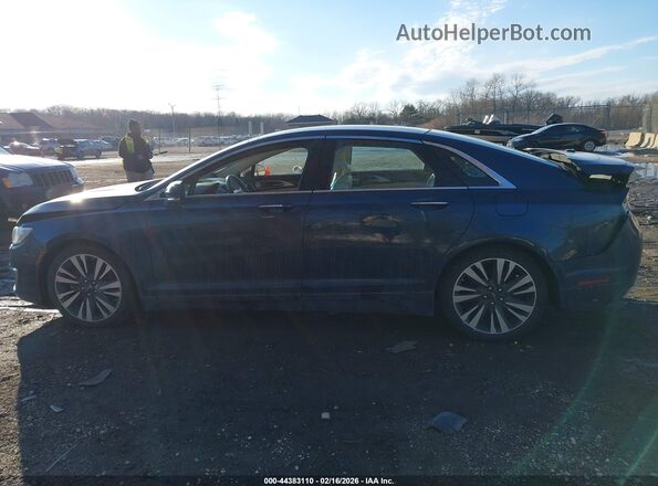 3LN6L5MU0HR631771 2017 LINCOLN MKZ HYBRID Dark Blue Панорамный вид салона 360°