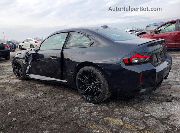 3MF13DM01R8E86394 2024 BMW M2 Black Trasero izquierdo