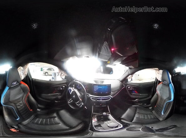 3MF13DM02P8C99484 2023 BMW M2 Silver Вид наклейки з VIN-кодом