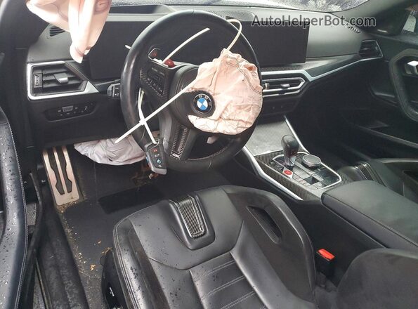 3MF13DM04R8E75681 2024 BMW M2 White Dashboard view