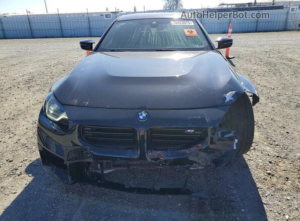 3MF13DM07R8E80373 2024 BMW M2 Black წინა ხედი