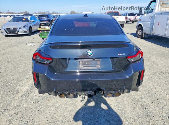 3MF13DM07R8E80373 2024 BMW M2 Black უკანა ხედი
