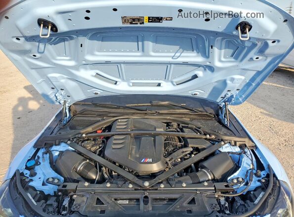 3MF23DM01S8E94568 2025 BMW M2 Синий Вид задней части салона