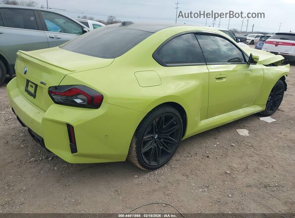 3MF23DM03T8F98643 2026 BMW M2 Green უკანა მარჯვენა