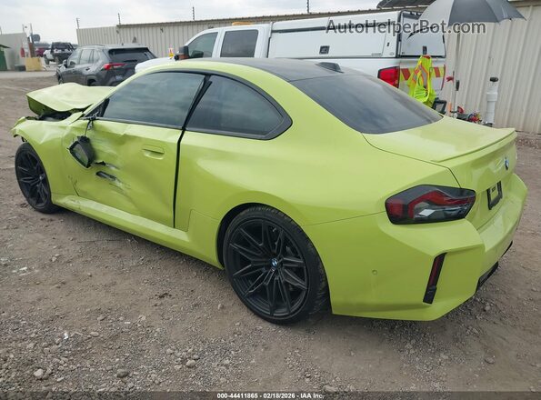 3MF23DM03T8F98643 2026 BMW M2 Green უკანა მარცხენა