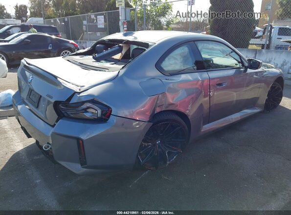 3MF23DM06S8F34868 2025 BMW M2 Gray Tył prawy