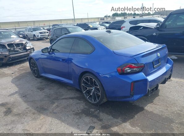 3MF23DM08T8F90070 2026 BMW M2 Blue Trasero izquierdo