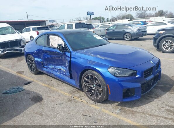 3MF23DM08T8F90070 2026 BMW M2 Blue Delantero derecho