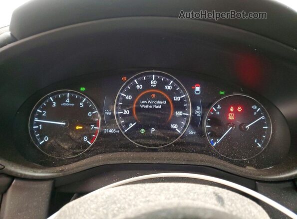 3MVDMBAM2RM647902 2024 MAZDA CX-30 White Vista del cuadro de instrumentos