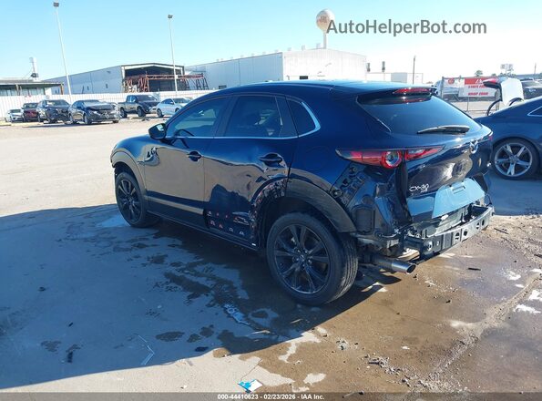 3MVDMBBL5MM317167 2021 MAZDA CX-30 Blue Trasero izquierdo