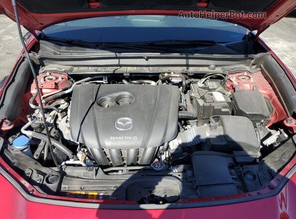 3MVDMBBL7NM442284 2022 MAZDA CX-30 Red Vista del compartimento del motor