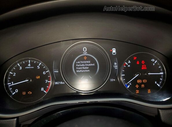 3MVDMBBM2RM682986 2024 MAZDA CX-30 Black Widok zestawu wskaźników