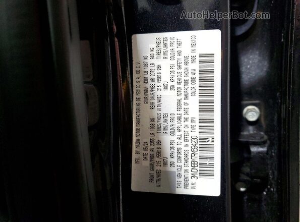 3MVDMBBM7RM694230 2024 MAZDA CX-30 Черный Вид наклейки с VIN-кодом