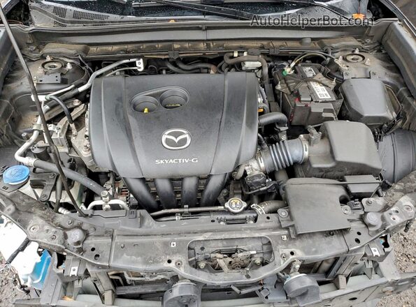 3MVDMBCL7MM268343 2021 MAZDA CX-30 Black Engine compartment view