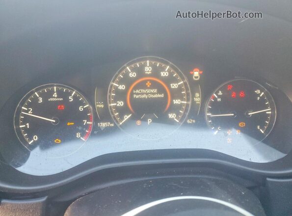 3MVDMBCM2RM687622 2024 MAZDA CX-30 Blue Widok zestawu wskaźników