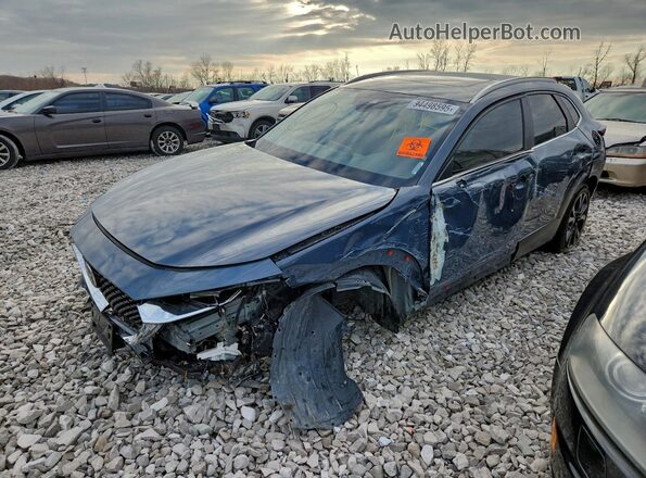 3MVDMBCM6PM532746 2023 MAZDA CX-30 Синий Передняя левая четверть